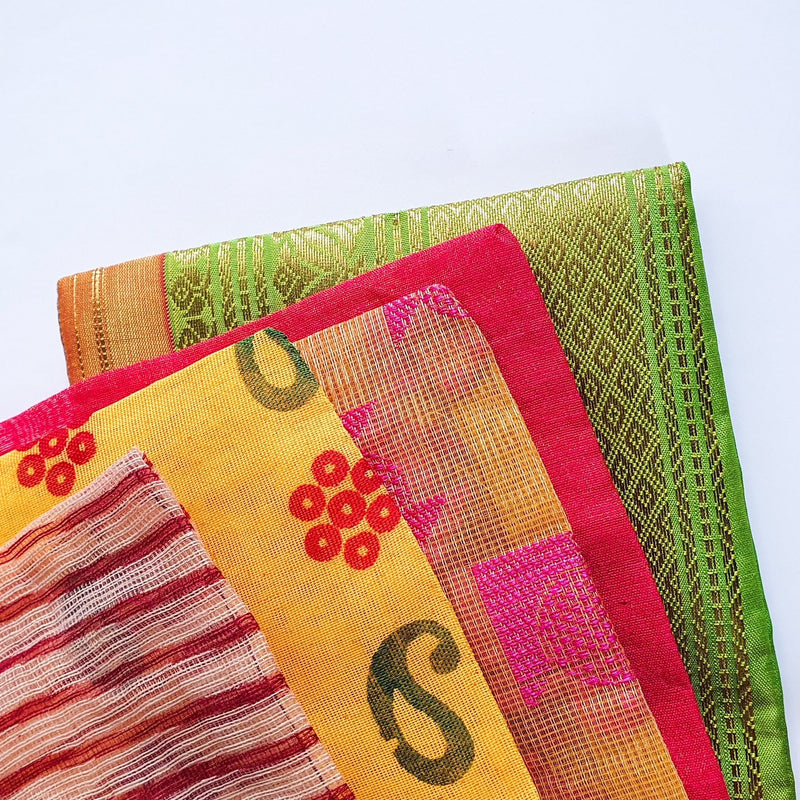 Large sari gift bags with drawstring