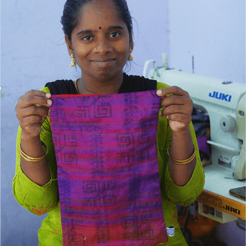 Large sari gift bags with drawstring