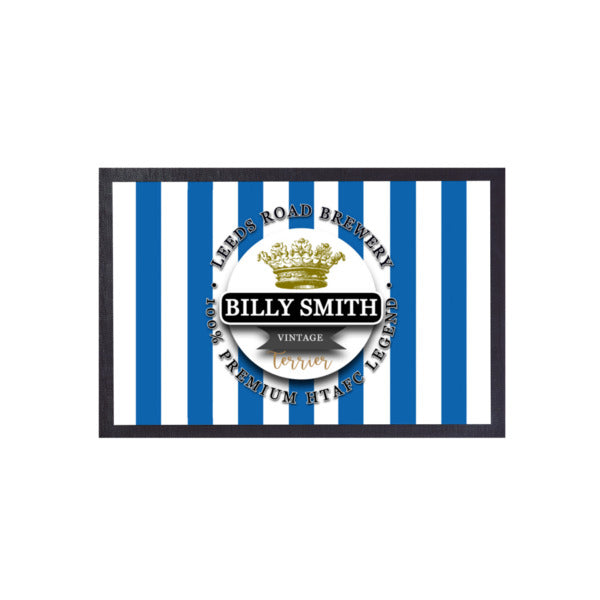 Huddersfield Billy Smith   - Football Legends - Door Mat -60cm X 40cm