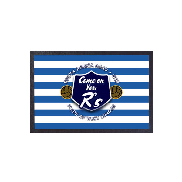 The Hoops Rs - Football Legends - Door Mat -60cm X 40cm