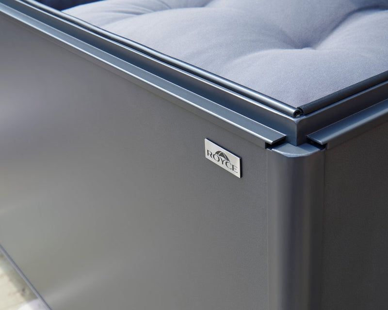 Royce Large Anthracite Outdoor Storage Box