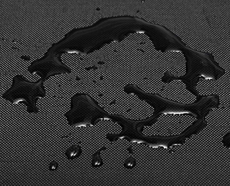 Black Waterproof BBQ Cover 600D Oxford Nylon 163 x 61 x 122cm