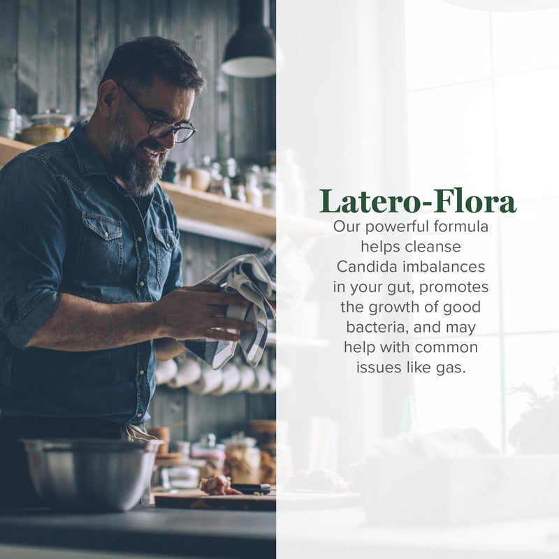 Latero-Flora Probiotic 60 Count by Global Healing Center