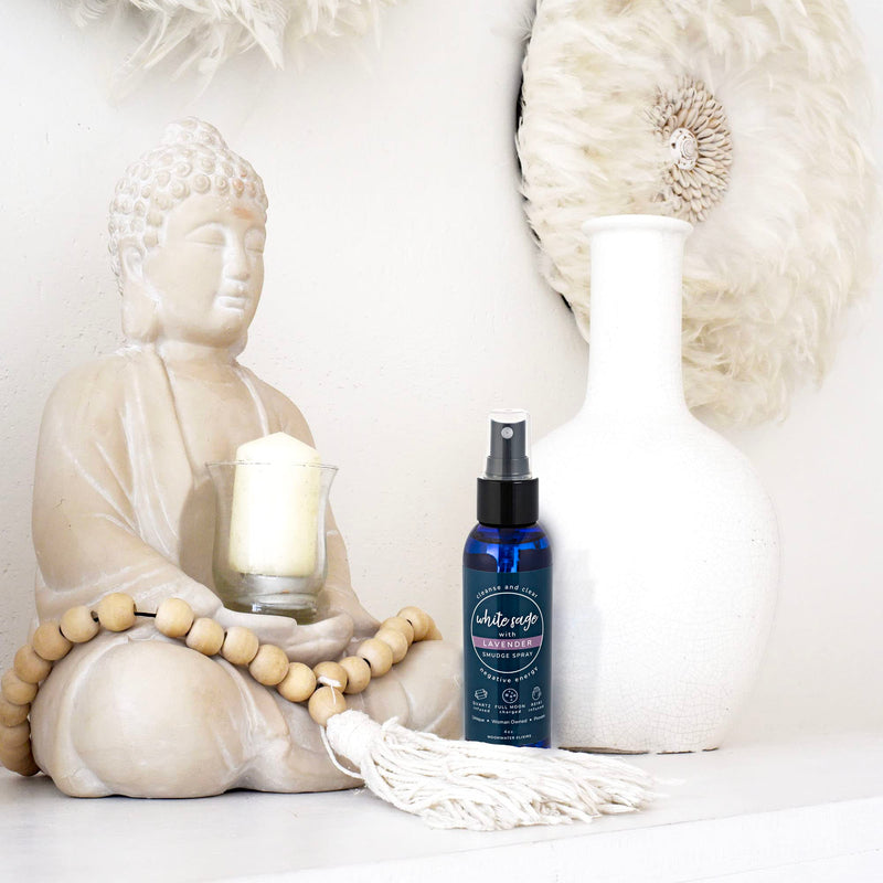 Lavender Sage Aromatherapy Spray – Spiritual Cleansing & Aura Protection (4oz)