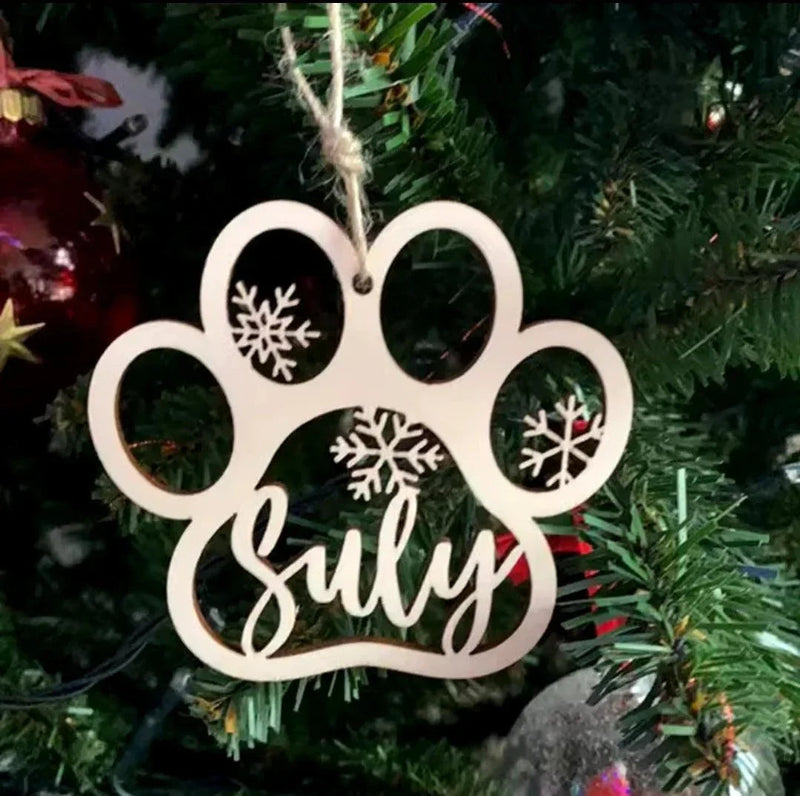 Laser Cut Pet Bauble - HALF PRICE SALE