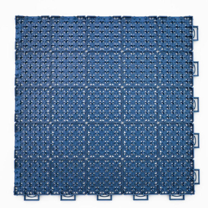 Singles Tennis Court System with Court Markings