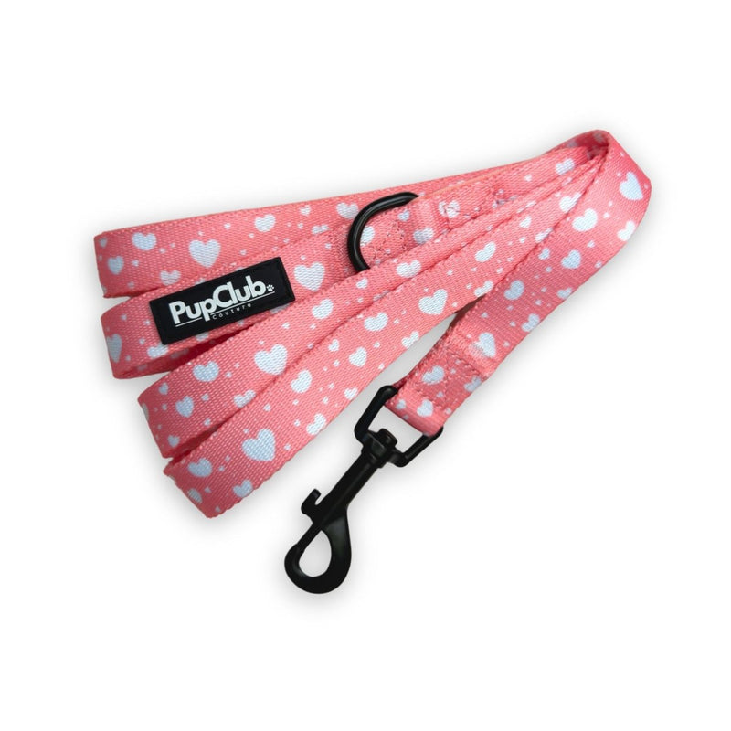 PupClub Dog Lead - Peachy Hearts