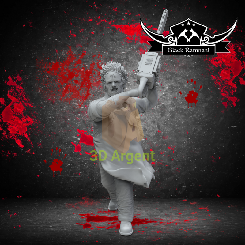 Leatherface – Texas Chainsaw Massacre – Black Remnant Miniature