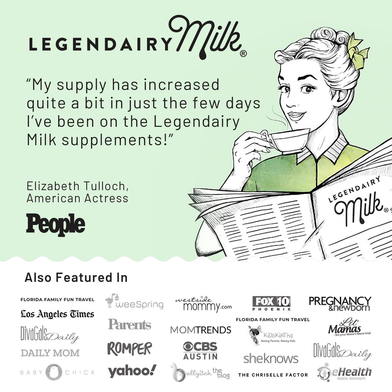 Legendairy Milk Cash Cow Lactation Supplement – Organic Moringa, Alfalfa & Goat's Rue, Fenugreek-Free | 60 Capsules