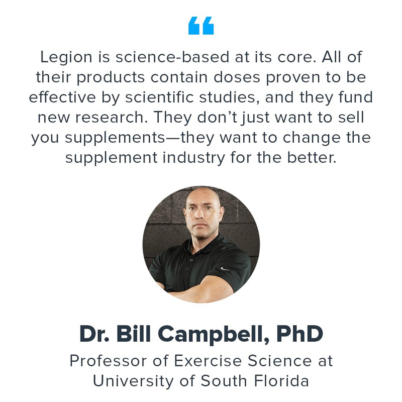LEGION Biome Probiotic - Natural Gut Health Support for Women & Men | 30 Servings