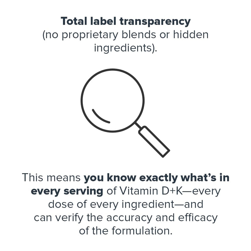 LEGION Vitamin D3 K2 + D: Immunity, Bone Density & Heart Health