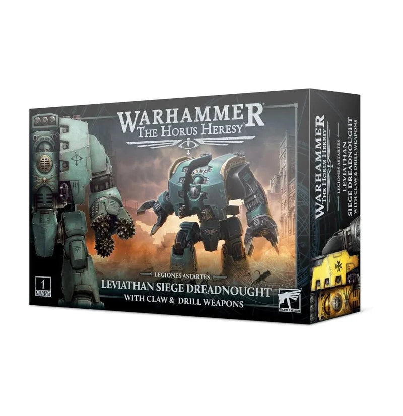 Legiones Astartes: Leviathan Siege Dreadnought With Claws / Drills