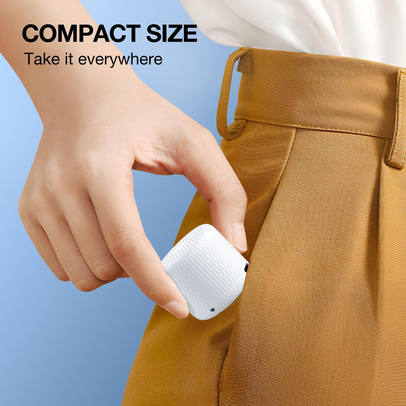 LEICEX Portable Sound Machine + Travel Case — Mini White Noise for Sleep & Travel