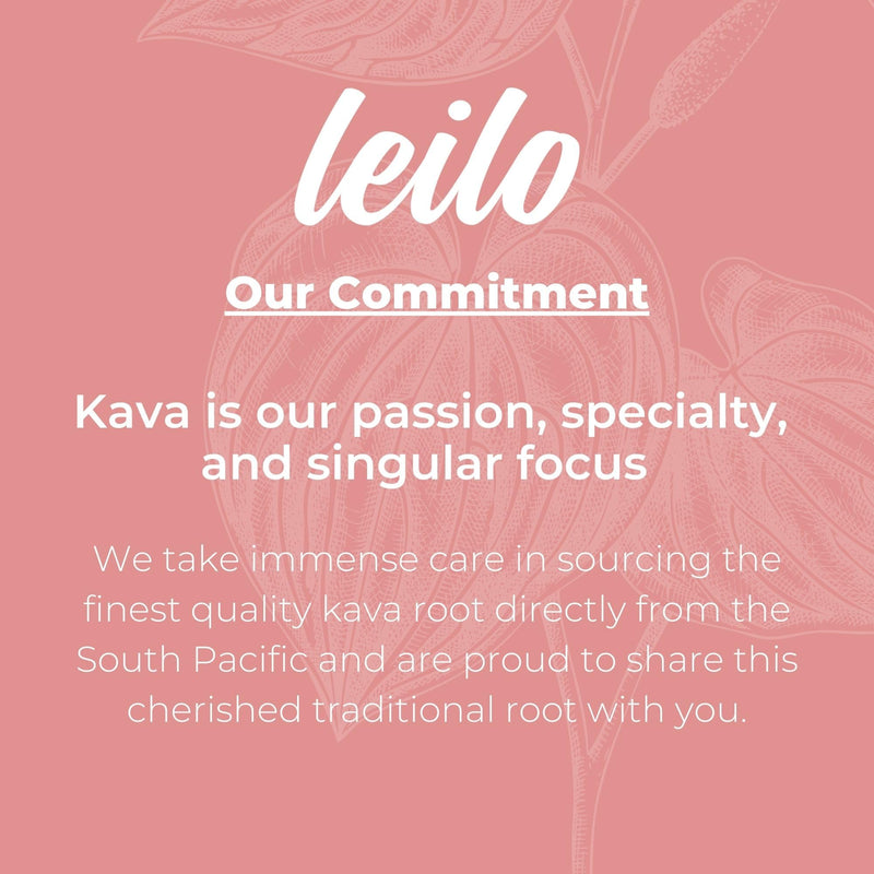 LEILO Kava-Powered Sparkling Relaxation Drink | Raspberry Hibiscus 12-Pack | Non-Alc Calming Beverage
