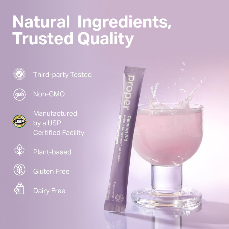 Proper The Lavenders Calming Aid – Sleep & Relaxation Drink Mix