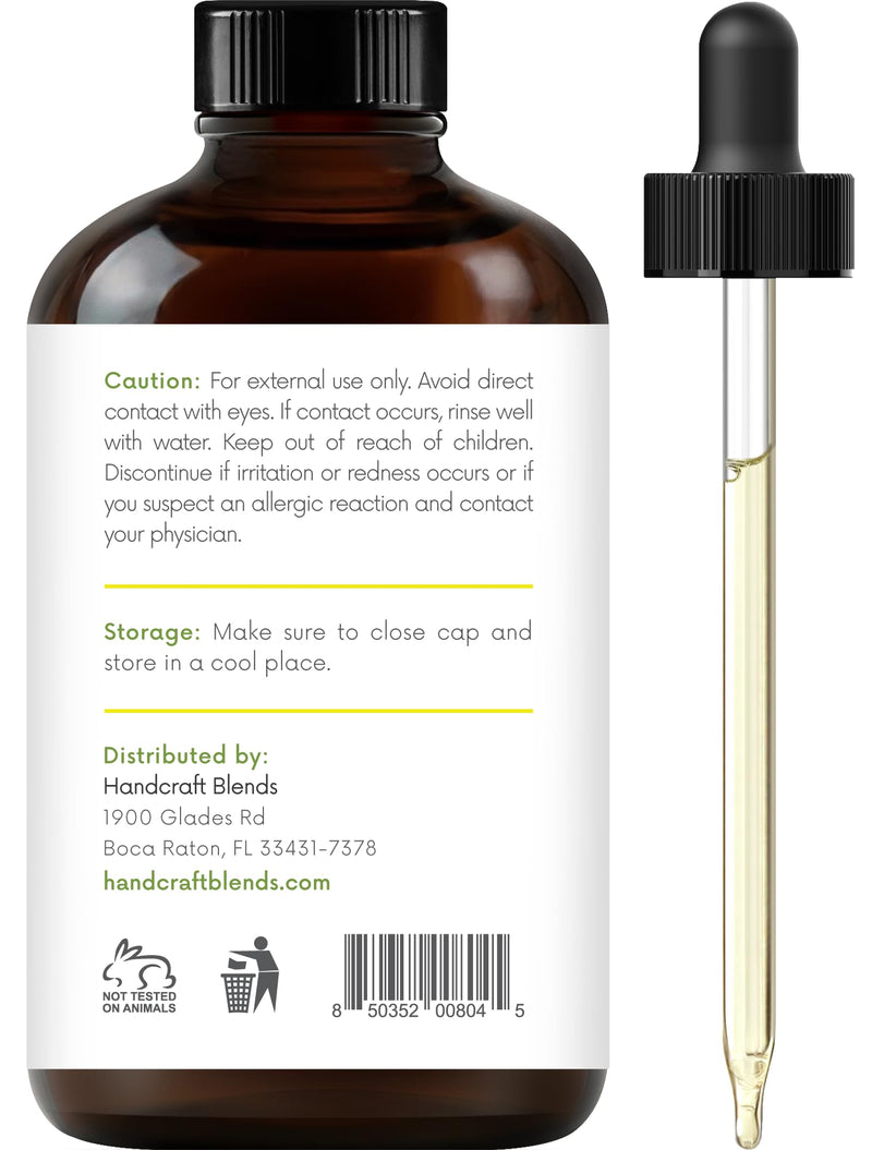Handcraft Blends Lemon Essential Oil – 4 oz, 100% Pure & Natural | Premium Grade for Diffuser, Aromatherapy, Skin, Massage, Candle & Soap