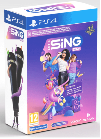 Let's Sing 2024 + 2 Mics PS4
