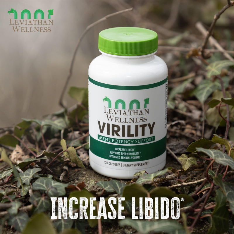 Leviathan Wellness Virility – Men's Potency Support | 120 Capsules