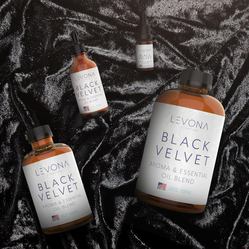 Levona Black Velvette Diffuser Oils – Woody Citrus & Floral Blends