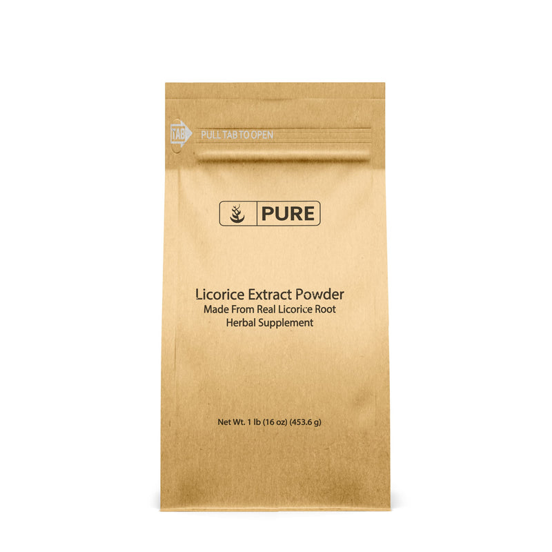 Pure Original Ingredients Licorice Extract Powder (1lb) – Non-GMO, Gluten-Free | Mulethi