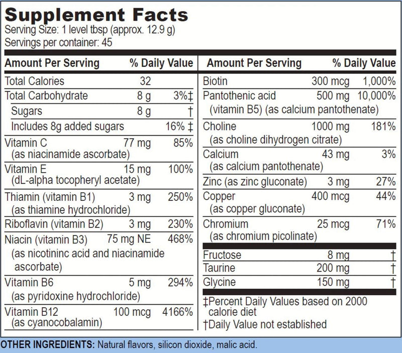 Life Enhancement Memory Upgrade | Natural Citrus Cooler with Choline
