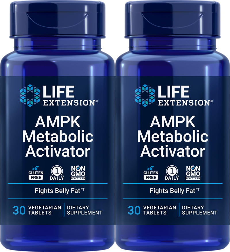 Life Extension AMPK Metabolic Activator 30 Tablets – 2 Pack