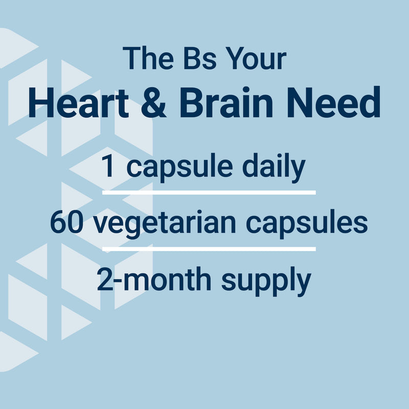 Life Extension Homocysteine Resist Vegetarian Capsules - Heart & Brain Health Support | 60 Count