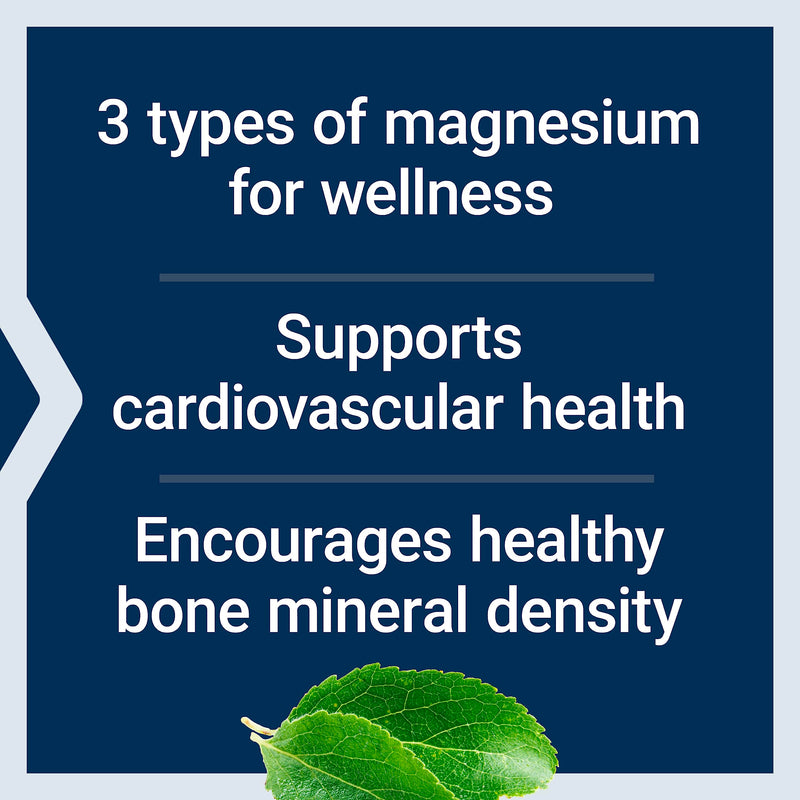 Life Extension Magnesium Caps 500 mg – Mg Oxide/Citrate/Succinate – 2x100 Veg Caps
