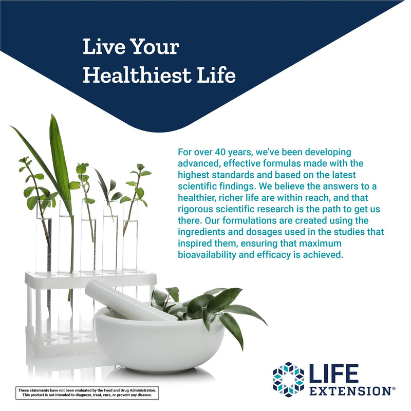 Life Extension Potassium 99 mg + Magnesium 250 mg – Dual-Action Mineral