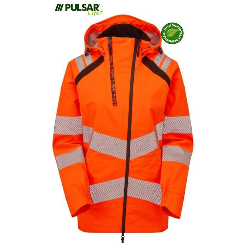 PULSAR® LIFE LFE910 GRS Waterproof Shell Jacket Orange