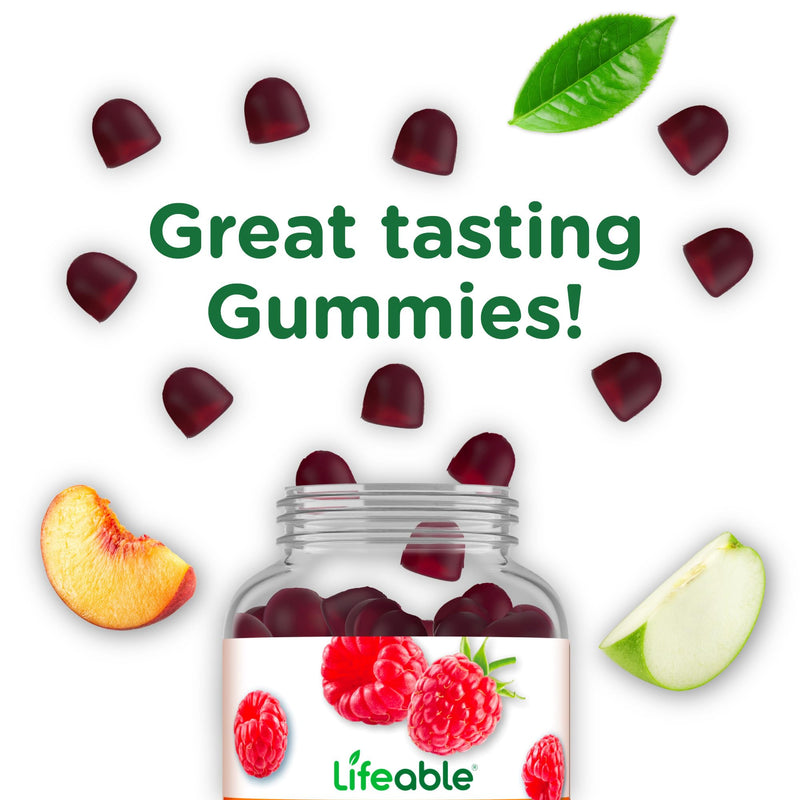 Lifeable Postnatal Multivitamin with Iron, Choline & Iodine – 90 Gummies | Lactation Support