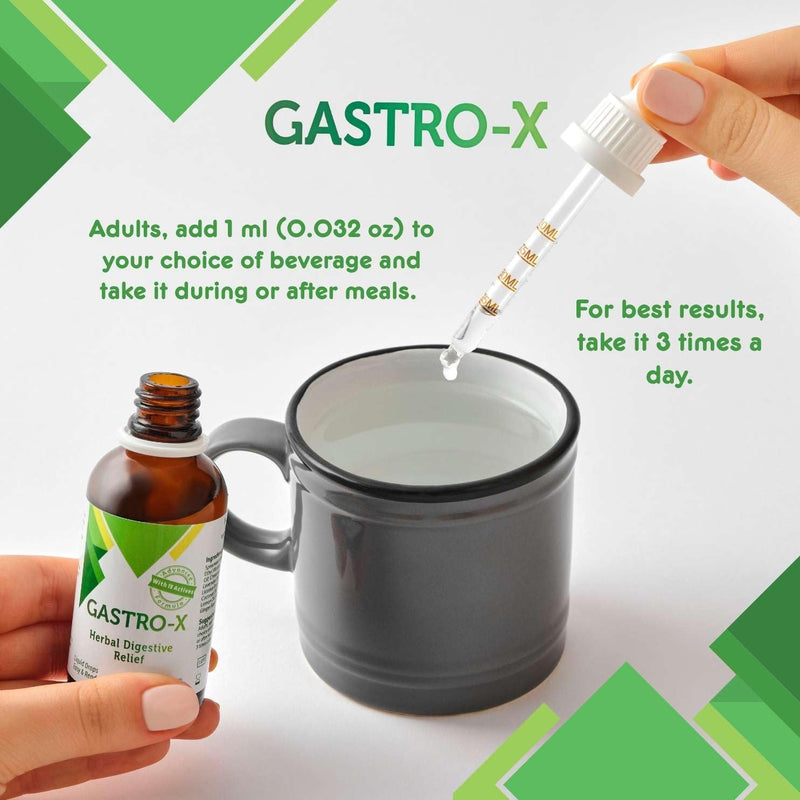 Nurse Harvey's Gastro-X – Herbal Stomach Care Drops (50ml) – Sugar-Free