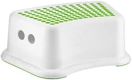 Kids Plastic Step Stool Anti Slip Lightweight Bathroom Footstool