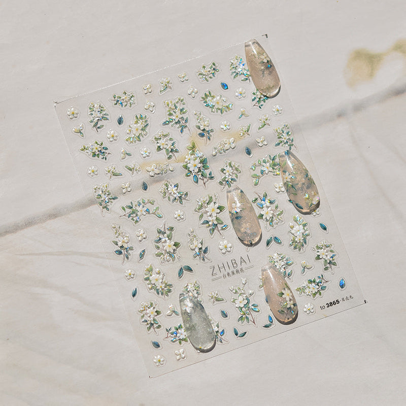 Hello Claws | Lily Flower Nail Deco Sticker