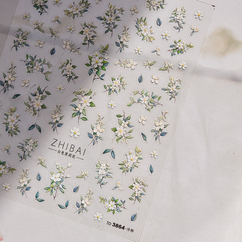 Hello Claws | Lily Flower Nail Deco Sticker