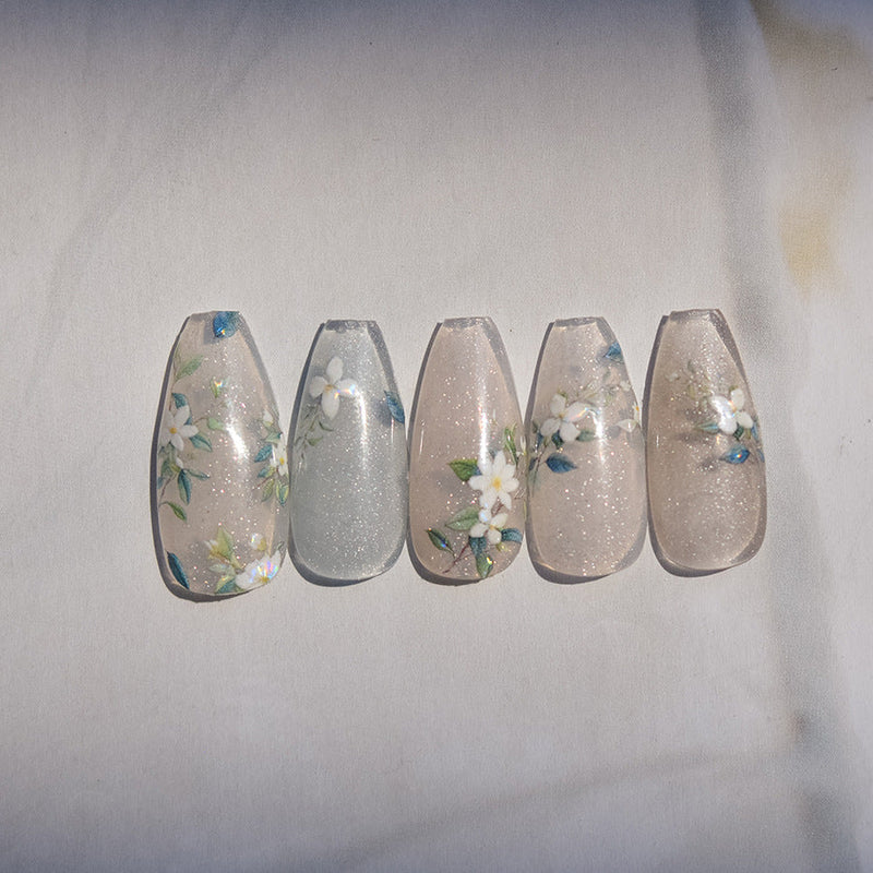 Hello Claws | Lily Flower Nail Deco Sticker