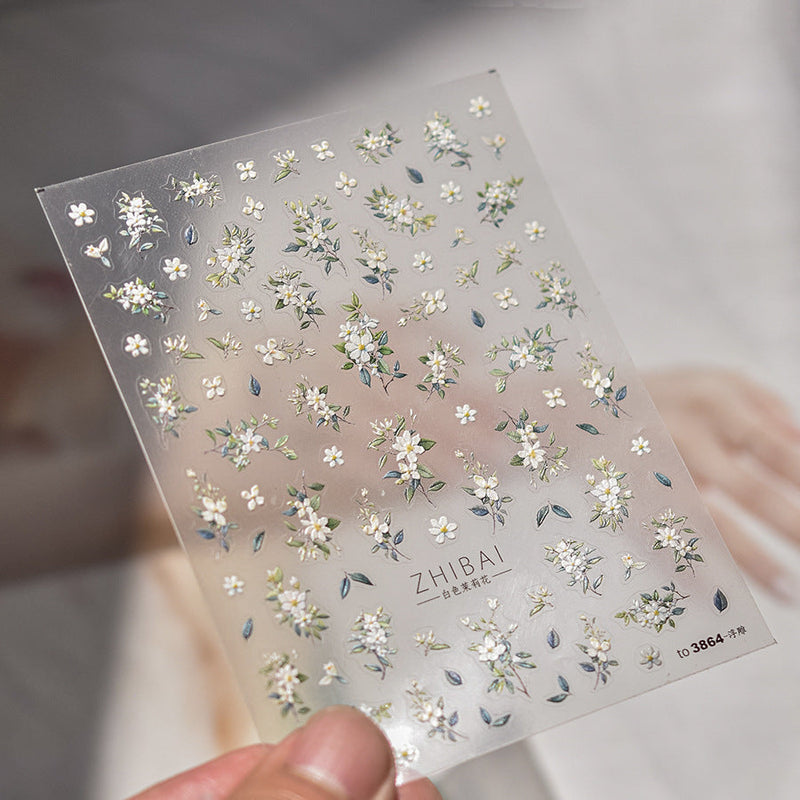 Hello Claws | Lily Flower Nail Deco Sticker