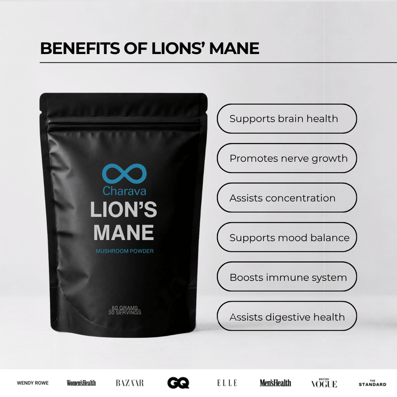 Lion's Mane Powder - 60 Grams - 30 Servings