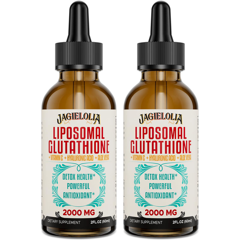 Liposomal Glutathione Liquid 2000MG – Antioxidant Detox, Vegan | 4 FL.OZ