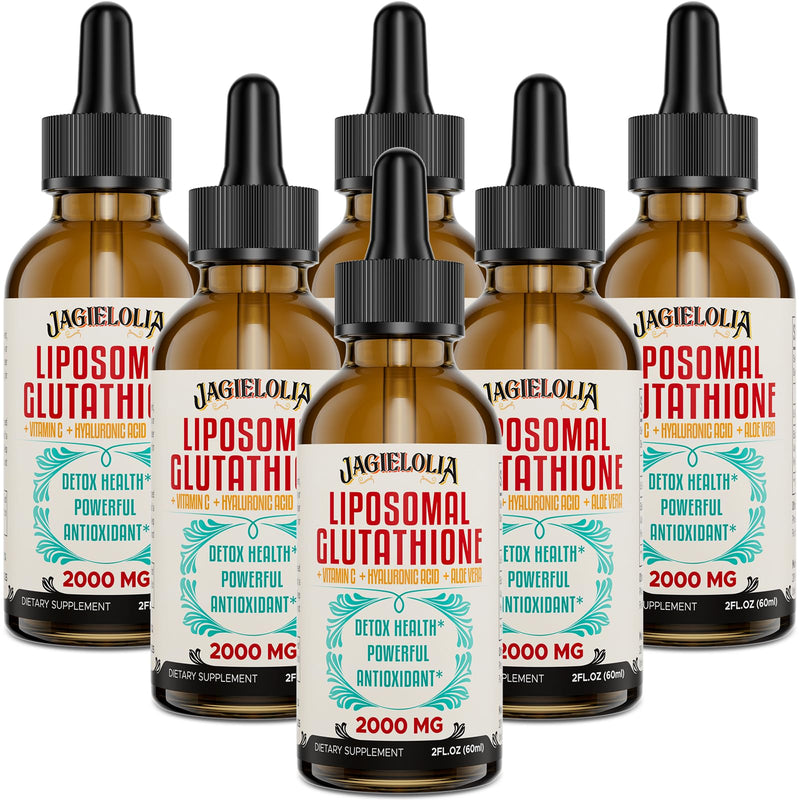 Jagielolia Liposomal Glutathione Liquid 2000MG – Antioxidant Detox & Energy Support