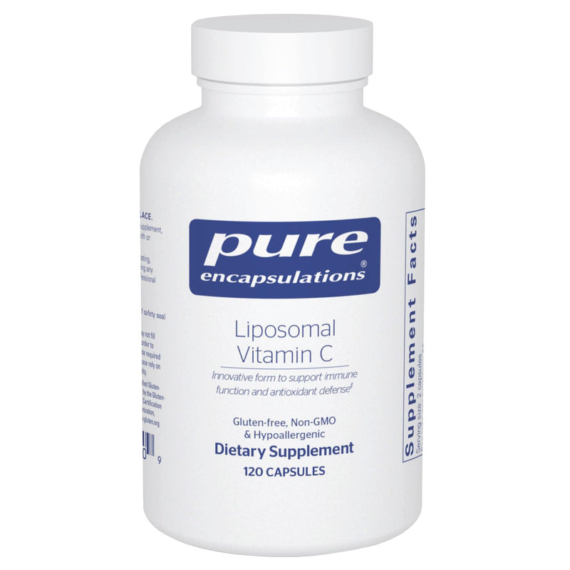Pure Encapsulations Liposomal Vitamin C – Immune Support (120 Capsules)
