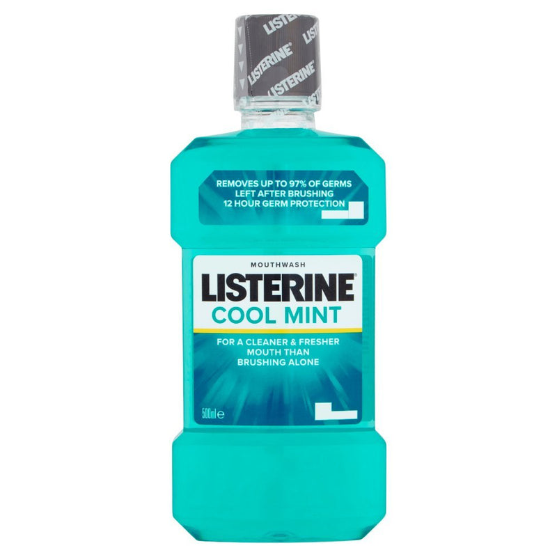 Listerine Essentials Cool Mint Mouthwash PMP 250ml (Case of 6)