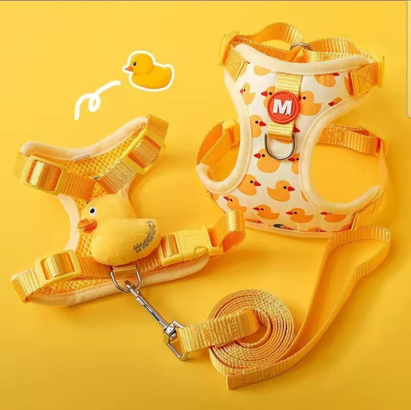 Little Duck Dog Harness & Lead Set