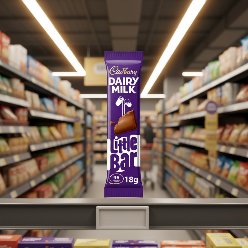 60 x Cadbury Dairy Milk Little Bar 18G