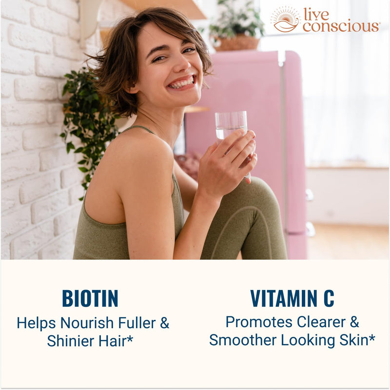 Live Conscious Beyond Collagen Multi Collagen Powder – Types I, II, III, V & X | Keto Friendly 2-Pack