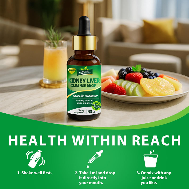 Love Life Liver Support Drops – Detox, Repair & Nourish for Adults