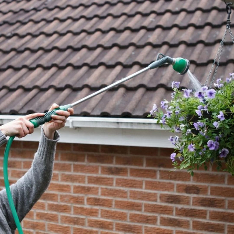 Extendable Garden Hose Spray Gun with 9 Spray Patterns