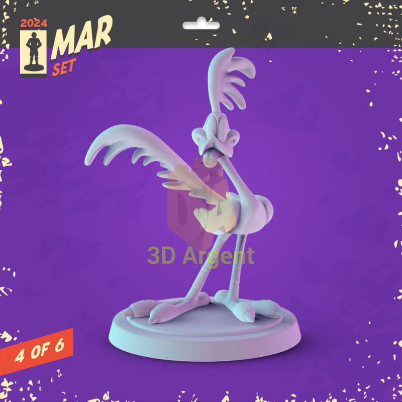 Looney Tunes Figures compatible D&D DragonLance Miniatures Pop Minis