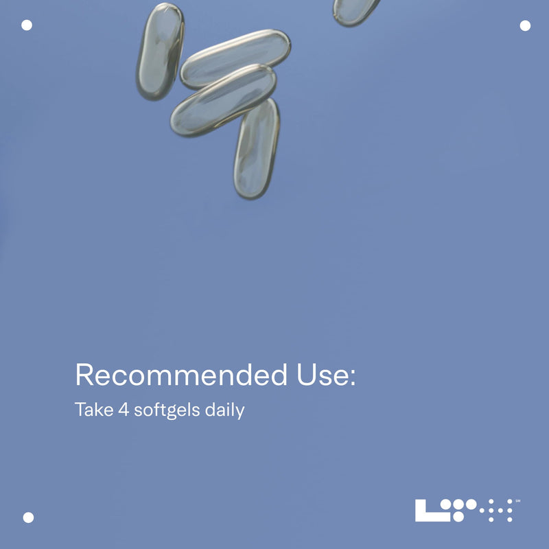LTH Glow Omega-3 Fish Oil - Trusted by Life Time Members - NSF Certified for Sport - Supports Brain & Heart Health - Aids Healthy Skin, Hair & Nails - Gluten Free & Soy Free - 30 Servings