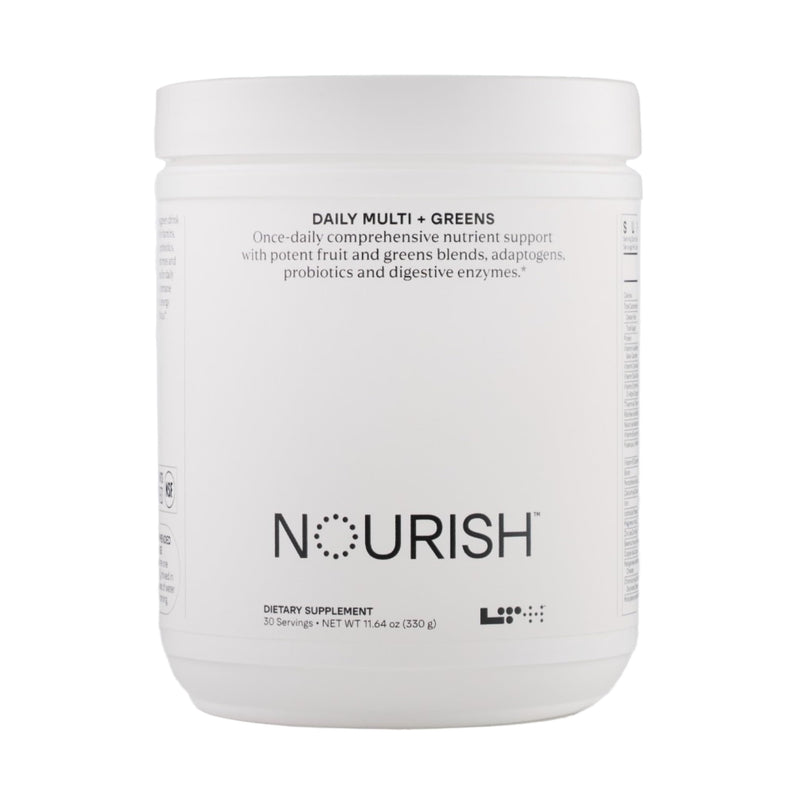 LTH Nourish Multi Plus Greens - Daily Greens Powder with Probiotics & Ashwagandha | 30 Servings